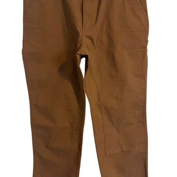 Carhartt Men's Rugged Flex 46/30 Duck Double-Front Brown Utility Pant Brown Rela - Picture 15 of 15